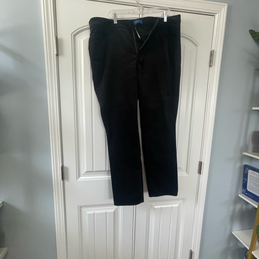 🆕Talbots High Waisted Dark Velvet Pants